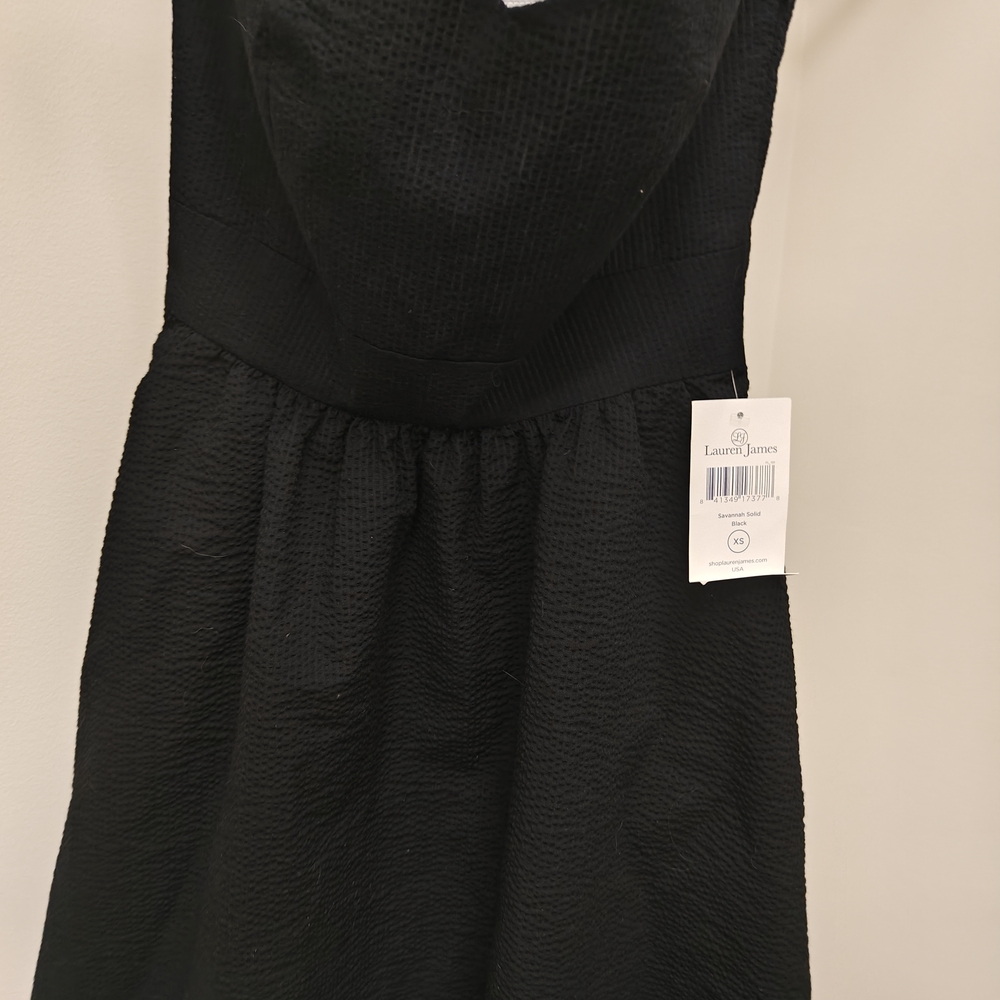 Lauren James Black Kids Dress